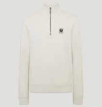 Load image into Gallery viewer, Belstaff Quarter Zip Sweatshirt Silver Birch
