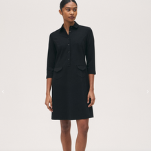Load image into Gallery viewer, Rosso35 3/4 Sleeve Dress Navy
