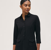 Load image into Gallery viewer, Rosso35 3/4 Sleeve Dress Navy
