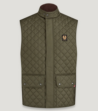 Load image into Gallery viewer, Belstaff Icon Gilet Faded Olive
