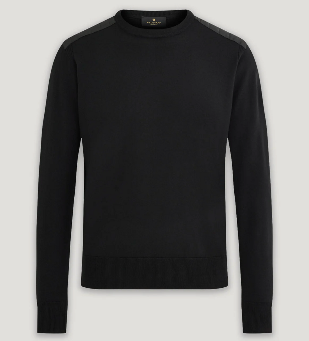 Belstaff Kerrigan Crewneck Sweater Black