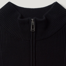 Load image into Gallery viewer, Belstaff Commander Quarter Zip Black
