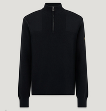 Load image into Gallery viewer, Belstaff Commander Quarter Zip Black
