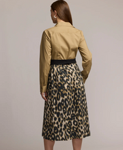 Load image into Gallery viewer, Hinson Wu Robin Long Sleeve Animal Print Dress
