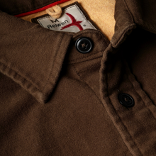 Load image into Gallery viewer, Relwen Utility Work Shirt Coffee Moleskin
