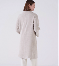 Load image into Gallery viewer, Amina Rubinacci Trucco Sweater Coat Beige/Ivory
