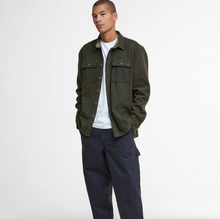Load image into Gallery viewer, Barbour Baystone Relaxed Long Sleeve Shirt Olive
