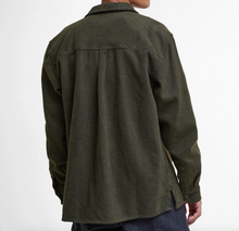 Load image into Gallery viewer, Barbour Baystone Relaxed Long Sleeve Shirt Olive
