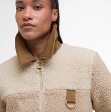 Load image into Gallery viewer, Barbour Malena Cropped Fleece Jacket Natural
