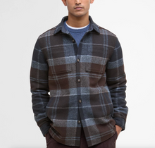 Load image into Gallery viewer, Barbour Chapter Check Overshirt Midnight Tartan
