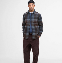 Load image into Gallery viewer, Barbour Chapter Check Overshirt Midnight Tartan
