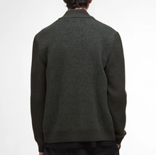Load image into Gallery viewer, Barbour Milburn Zip Up Sweater Olive
