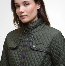 Load image into Gallery viewer, Barbour Women Dahlia Quilt Jacket Olive

