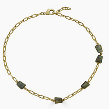Load image into Gallery viewer, Loni Paul Asymmetrical Labradorite Necklace
