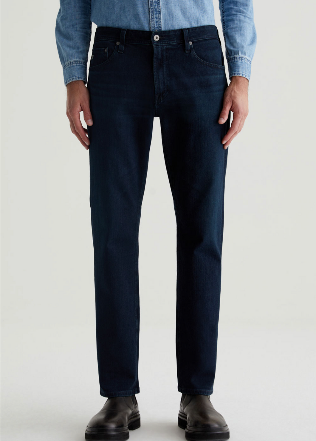 AG Protege Straight Cut Jeans Bundled Deep Indigo