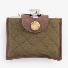Load image into Gallery viewer, Barbour Padbury Flask Dark Brown
