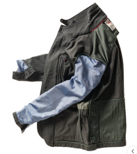 Load image into Gallery viewer, Relwen Moleskin Trap Blazer Char Loden
