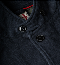 Load image into Gallery viewer, Relwen Moleskin Trap Blazer Dk. Navy
