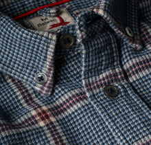 Load image into Gallery viewer, Relwen Chamois Lined Flannel Workshirt Blu/Khk/Red Plaid
