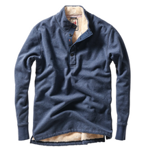 Load image into Gallery viewer, Relwen Superfleece Mock Pullover Navy

