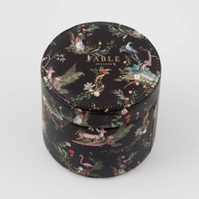 Load image into Gallery viewer, Fable Wonderland Black Round Jewelry Box
