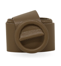 Load image into Gallery viewer, GF Leather Belt Circle buckle
