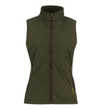 Load image into Gallery viewer, Barbour Women Basswood Gilet Olive
