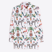 Load image into Gallery viewer, Vilagallo Cotton Jungle Disco Shirt
