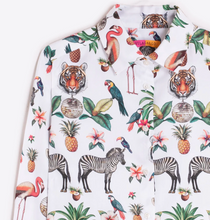 Load image into Gallery viewer, Vilagallo Cotton Jungle Disco Shirt
