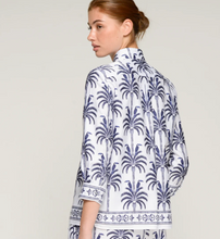 Load image into Gallery viewer, Vilagallo White Shirt w/Palms and Toucans
