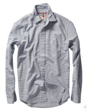 Load image into Gallery viewer, Relwen Shirt Nautical Neats Wht/Blue Dobby BD
