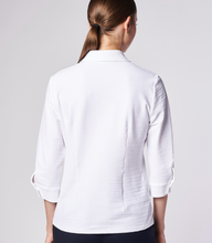 Load image into Gallery viewer, Camicetta Snob White Seersucker Tech Shirt
