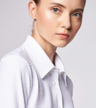 Load image into Gallery viewer, Camicetta Snob White Seersucker Tech Shirt
