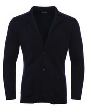 Load image into Gallery viewer, Emanuel Berg Premium 2 Button Swacket Navy
