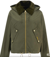 Load image into Gallery viewer, Barbour Women Weaver Showerproof Jacket Ivy Green
