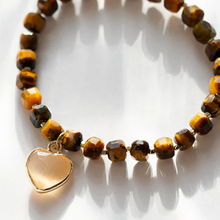 Load image into Gallery viewer, Marlyn Schiff Tigers Eye Remy Stretch Bracelet
