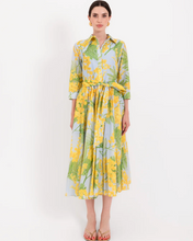 Load image into Gallery viewer, Lavi Nini Cotton Dress Yellow Floral
