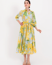 Load image into Gallery viewer, Lavi Nini Cotton Dress Yellow Floral
