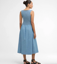 Load image into Gallery viewer, Barbour Josie Midi Dress Chambray

