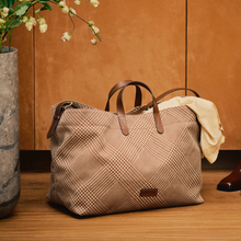 Load image into Gallery viewer, Mismo Haven Large Tote A Lovely Land/Cuoio
