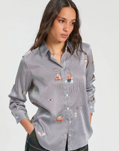 Load image into Gallery viewer, Vilagallo Gaby Striped Travel Shirt Dog Hotel
