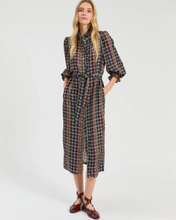 Load image into Gallery viewer, Vilagallo Gomitas Dress Geo Circle Stripe
