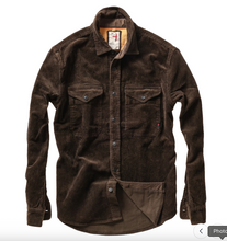 Load image into Gallery viewer, Relwen Cord Workshirt Coffee
