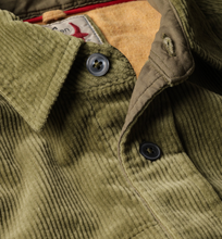 Load image into Gallery viewer, Relwen Cord Workshirt Moss
