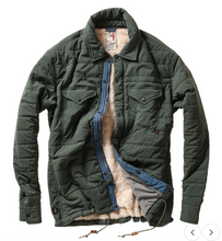 Load image into Gallery viewer, Relwen Quilted Superfleece Jacket Dk Forest
