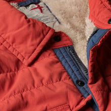 Load image into Gallery viewer, Relwen Quilted Superfleece Jacket Dk Orange
