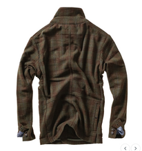 Load image into Gallery viewer, Relwen Heritage Trap Blazer Loden/Rust Plaid
