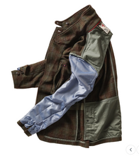 Load image into Gallery viewer, Relwen Heritage Trap Blazer Loden/Rust Plaid
