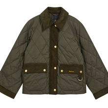 Load image into Gallery viewer, Barbour Women Kilnwick Quilted Jacket Olive
