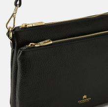 Load image into Gallery viewer, Cuoieria Fiorentina Boho Double Zip Pouch Bag
